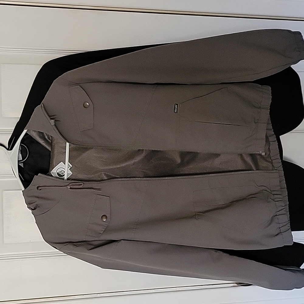 Hooded Volcom youth jacket